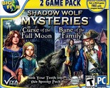 Shadow Wolf Mysteries: Curse of the Full Moon / Bane of the Family [PC D... - $4.55