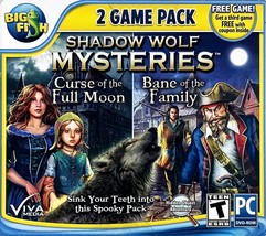 Shadow Wolf Mysteries: Curse of the Full Moon / Bane of the Family [PC DVD-ROM] - £3.58 GBP