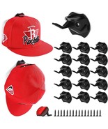 Adhesive Hat Hooks for Wall Baseball Caps, 16 Pack Hooks for Hats, Stron... - £11.40 GBP