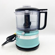 KitchenAid 3.5-Cup Mini Food Processor /Aqua Sky Model KFC3516AQ - $39.99