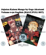Jujutsu Kaisen Gege Akutami Manga Vol.0-30 English (HALF/FULL SET) FAST ... - $110.89 CAD+