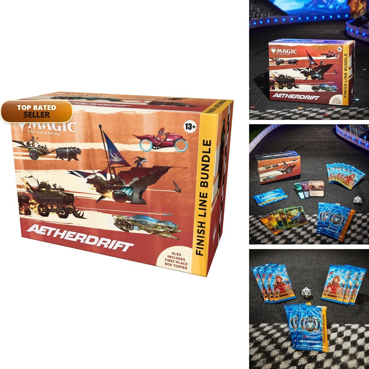 Magic: The Gathering Aetherdrift Finish Line Bundle - Boosters