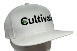 Cultivate Hat Cap Snap Back White New Era 9Fifty Cotton One Size Farming AG - £14.28 GBP