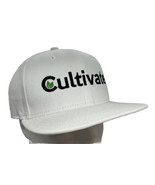 Cultivate Hat Cap Snap Back White New Era 9Fifty Cotton One Size Farming AG - £14.00 GBP