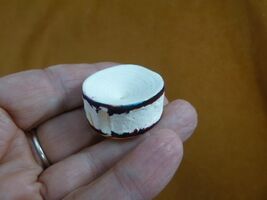 (s877-23) white modern Shark vertebrae back bone vert vertebrate love sh... - $11.99