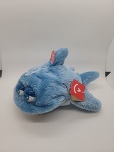 Aurora - Medium Blue Hand Puppet - 11.5&quot; Sharky - Interactive Stuffed An... - $16.29