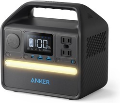 Anker 521 Portable Power Station 256Wh Solar Generator 200W 6-Ports Powe... - $314.99