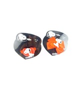 Vintage Snoopy Hair Accessory By Karina Lot Of 2 Red Red - £27.66 GBP