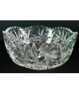 Scalloped Edge Pinwheel Small Round Bowl 7.5&quot; x 3&quot; Tall - £9.01 GBP