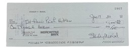 Stan Musial St. Louis Cardinals Signed  Bank Check #1867 BAS - £90.99 GBP