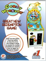 Crazy Weekend Arcade Redemption Game Flyer Original Vintage Paper Art 8.... - $26.60