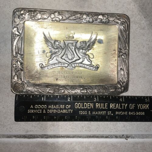 Silverwood California american manufacture ashtray see pictures - $4.94