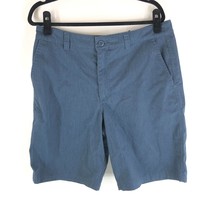 O&#39;Neill Men&#39;s Shorts Relaxed Fit Mid Rise Slash Pockets Blue Size Medium - $9.74