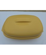 Vintage Tupperware Microwave Vegetable Steamer 4 Piece Harvest Gold #1273-3 - $331.52 MXN
