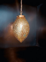 Moroccan Brass Pendant Light, Pendant Light, Brass Pendant Light, Moroccan Light - £138.81 GBP+