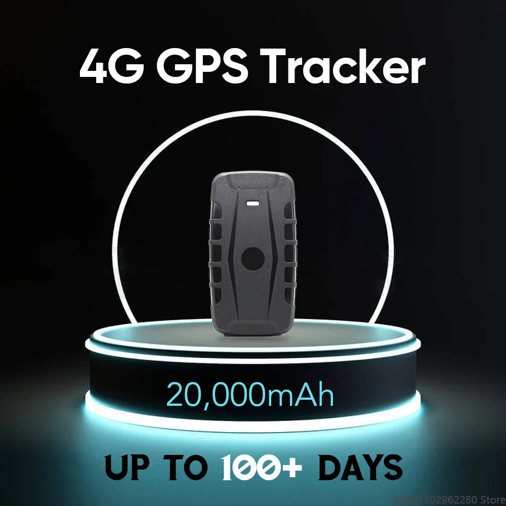 4G GPS Tracker 20000mAh Portable GPS Via Satellite Car Alarm Real-Time GPS - £64.34 GBP+