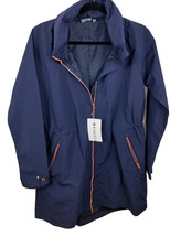 Athleta Womens Size S Misty Water Resistant Jacket Blue NEW - $89.95