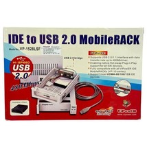 Vintage IDE to USB 2.0 MobileRACK Model VP-1528LSF Technology White New in Box - $68.26