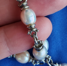 Sterling Silver 925 Deco Necklace 39 Grams Vintage Estate Designer Chain... - $6,217.53 MXN