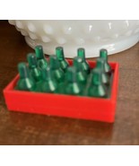 BUDDY L COCA COLA TRUCK RED MINIATURE CASE OF 12 SODA BOTTLES REPLACEMEN... - $9.99