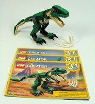 LEGO CREATOR #31058 MIGHTY DINOSAURS T-REX 3 IN 1 100% COMPLETE RETIRED - £11.98 GBP