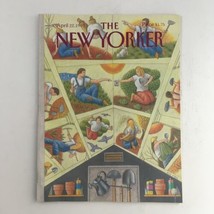 The New Yorker April 22 1991 Full Magazine Theme Cover by Bob Knox No Label - £14.90 GBP