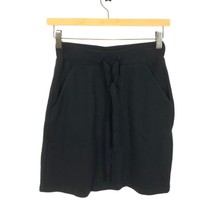 NWT Womens Petite Size XXS XXSP LOFT Outlet Black Stretch Waist Knit Jersy Skirt - £17.81 GBP