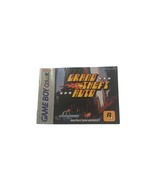 Grand Theft Auto Instruction Booklet ONLY! (Nintendo Game Boy Color, GBC... - $20.56 CAD