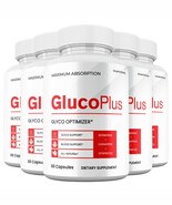 GlucoPlus Blood Optimizer Capsules, Max Strengtht, Gluco Plus Pills (5 P... - $85.23 CAD
