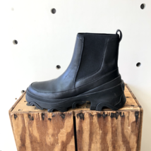 8.5 - Sorel Black Brex $180 Waterproof Chelsea Boot 0514SU - £94.36 GBP