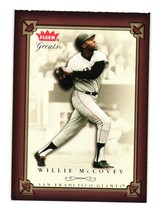 2004 Fleer Greats of the Game #66 Willie McCovey San Francisco Giants - £3.19 GBP