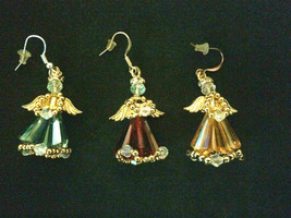 Ornamental Angel Earrings - £8.76 GBP