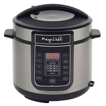 Megachef 6 Quart Digital Pressure Cooker with 14 Pre-set Multi Function ... - $2,644.51 MXN