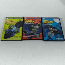 Batman Animated Movie Series DVD Lot DC Comics Kids Collection READ - $11.12