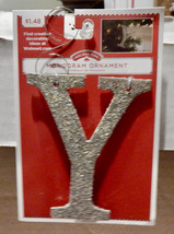Monogram Ornaments Christmas You Choose The Letter 4&quot; x 3&quot; Holiday Time ... - $2.03 CAD