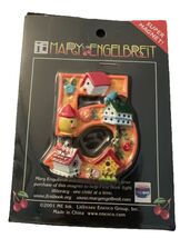 Mary Engelbreit Number 5 Super Magnet Enesco Birdhouse Bird - $10.10