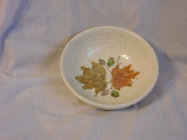 Vintage Metlox Woodland Gold 4 pc 5&quot; Dessert Bowl - £7.82 GBP