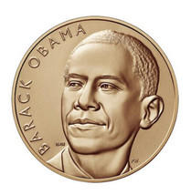 Official Usa Mint Barack Obama (First Term) Bronze Medal 1 5/16 Inch - £46.35 GBP