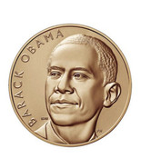 OFFICIAL USA MINT Barack Obama (First Term) Bronze Medal 1 5/16 Inch - $1,077.15 MXN