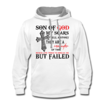 Son Of God Contrast Pullover Hoodie Sweatshirt - $36.99