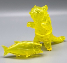Max Toy Clear Yellow Negora w/ Fish image 1