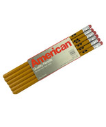 Faber Castell American Lead Pencil No. 2 Medium Soft Black One Dozen Vintage - £6.16 GBP