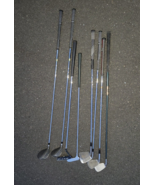 Set of  8 Golf clubs mixed lot Spalding, Haig Ultra, Dunlop, Mizuno loca... - $243.66 MXN