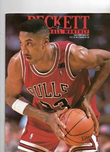 Beckett Basketball Card Monthly #21 VINTAGE April 1992 Scottie Pippen - $9.89