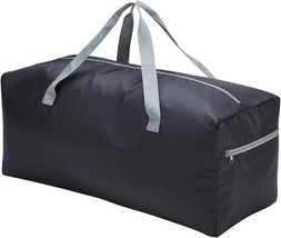 Duffel Bag 30&quot; 75L Lightweight with Water Rresistant for Travel Black - £25.52 GBP