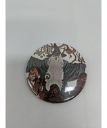 Vintage Wizard And Party Pin Pinback Badge A Minit 2.25&quot; - $16.03