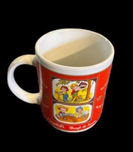 Vintage 2001 Collectible Official Campbell's Coffee Mug "Through The Seasons" - $9.50
