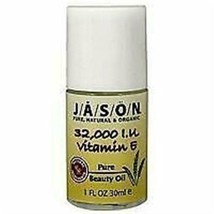 Jason Skin Care Vitamin E Oil 32,000 I.U. 1 fl. oz. Pure &amp; Natural Beauty Oils - £13.51 GBP