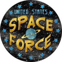 US Space Force Novelty Circle Coaster Set of 4 - £15.58 GBP