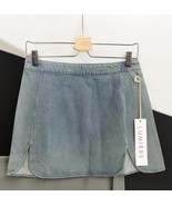 Lumiere light denim mini Jean skirt NWT Women’s Size L Large - $16.92